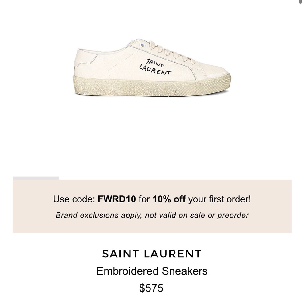 Saint Laurent sneakers